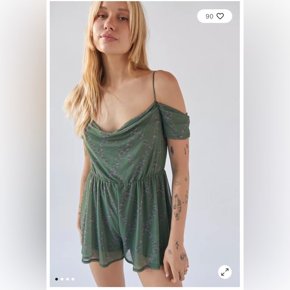 UO Green Romper